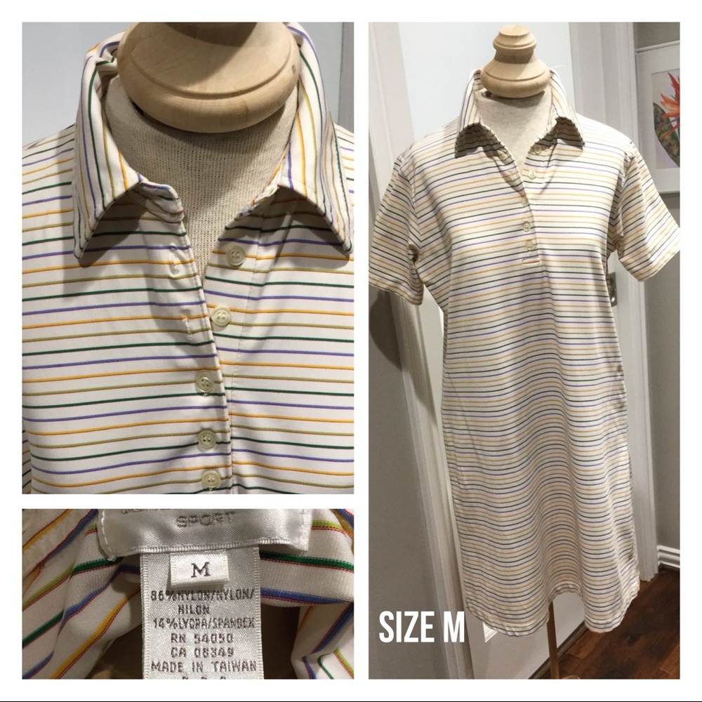 JONES NY Collared Shirtdress Size M